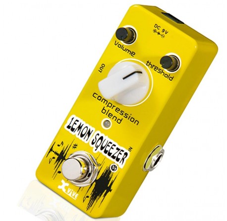 Xvive V9 Lemon Squeezer Pedal Efectos Compresor envio gratis