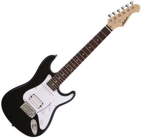 Guitarra electrica stratocaster ARIA STG MINI BK envio gratis