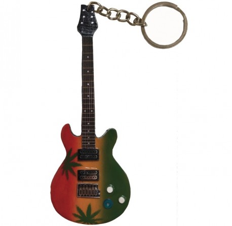 Llavero guitarra electrica Bob Marley Legend EGK-1600 envio gratis