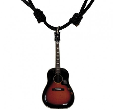 Collar guitarra miniatura Legends MNK-0165 regalo musical envío gratis correos