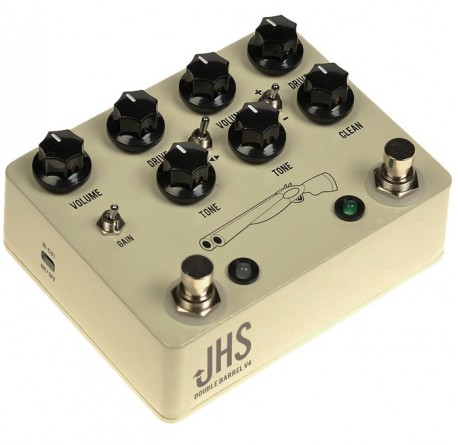 JHS pedals Double Barrel V4 pedal efectos guitarra overdrive envio gratis