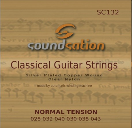 Soundsation SC132 3 packs Cuerdas guitarra clásica  envio gratis