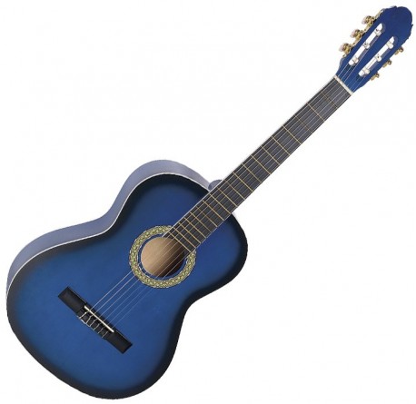 Toledo Primera 34-BLS Guitarra española tamaño 3/4 color azul envio gratis