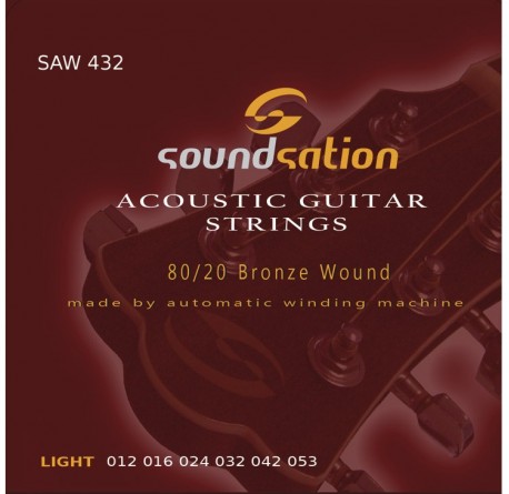 Soundsation SAW432 3 packs Cuerdas guitarra acústica envio gratis