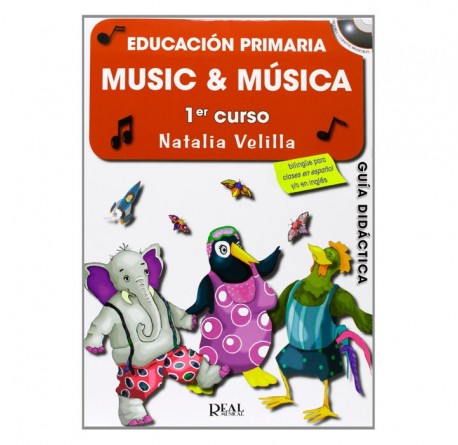 Metodo "Music & Música 1" Profesor de Natalia Velilla envío gratis