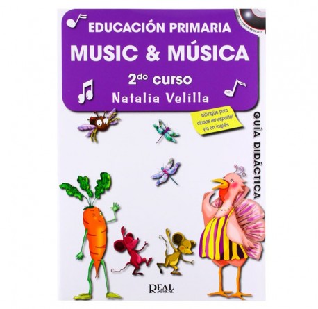 Metodo "Music & Música 2" Profesor de Natalia Velilla envío gratis