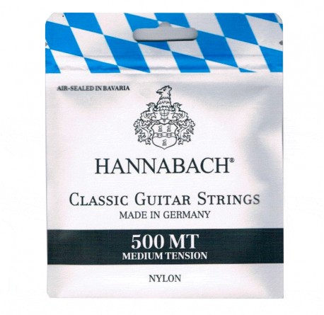 Cuerdas de guitarra clasica española Hannabach 500MT envío gratis