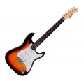 Guitarra eléctrica Stratocaster Aria STG-003 color sunburst envio gratis