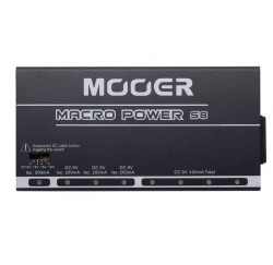 Mooer Macro Power S8 Fuente de alimentación para pedales envio gratis