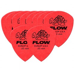 Pack 10 puas Dunlop Tortex Flow 558R050 0.50mm envio gratis