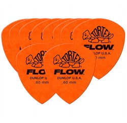 Pack 10 puas Dunlop Tortex Flow 558R060 0.60mm envio gratis