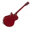 Admira Indiana roja satinada guitarra electroacústica envio gratis