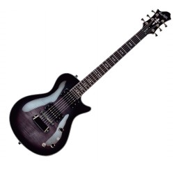 Hagstrom Ultra Swede CBB Guitarra Eléctrica color Cosmic Black Burst envio gratis