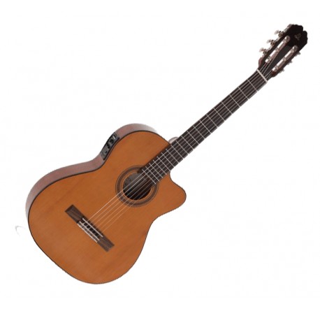 Admira Malaga electrificada cutaway cuerpo estrecho Guitarra electro clasica envio gratis