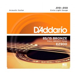 D'addario EZ900 (10-50) cuerdas para guitarra acústica envio gratis
