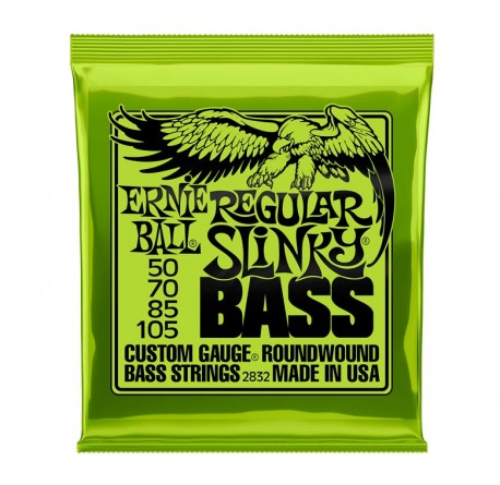 Ernie Ball 2832 Regular Slinky Bass 50-105 cuerdas para bajo envio gratis