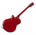 Admira Indiana roja brillo guitarra electroacústica envio gratis