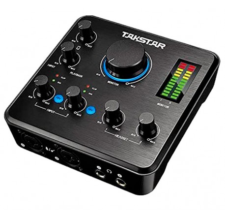 Takstar MX-630 USB 2 Canales interfaz de audio envio gratis