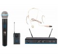 Oqan QWM-3 Combo (HANDHELD +EARSET) 863-865MHZ sistema inalámbrico UHF dual envio gratis