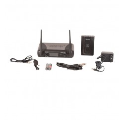 Ek audio WR69LL sistema inalámbrico de solapa VHF envio gratis