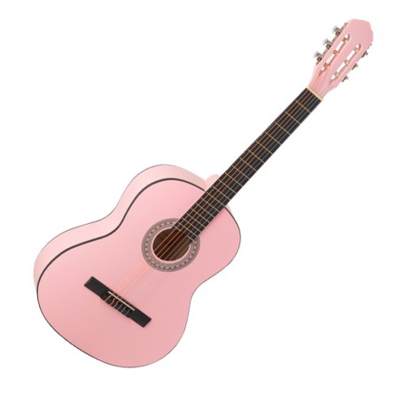 Guitarra española clasica Rocio 10 rosa envío gratis
