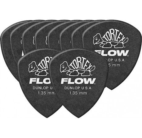 Dunlop Tortex Flow 1.35 pack de 10 puas envio gratis