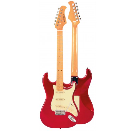 Prodipe ST80-MA RD guitarra eléctrica tipo stratocaster color rojo envio gratis
