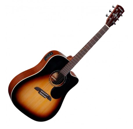 Alvarez RD26CESB guitarra electroacústica con funda y color sunburst envio gratis