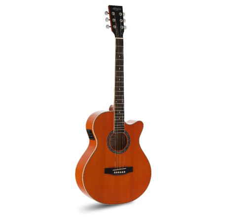 Admira Indiana naranja satinada guitarra electroacústica envio gratis