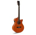 Admira Indiana naranja satinada guitarra electroacústica envio gratis