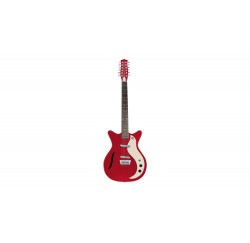 Danelectro Vintage 12 Red Metallic Guitarra Electrica 12 Cuerdas envio gratis