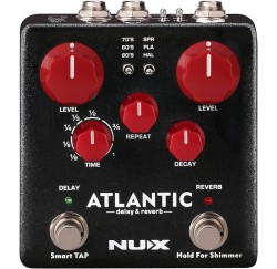 Nux Atlantic Delay & Reverb pedal de efectos envio gratis