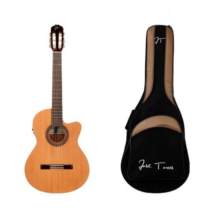 Jose Torres  JTC-10CE guitarra electroclásica + funda envio gratis