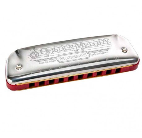 Hohner Golden Melody Progressive B-SI armónica envio gratis