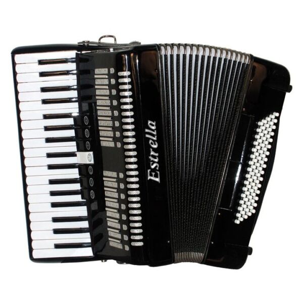 Estrella 37/80N Acordeon negro envio gratis