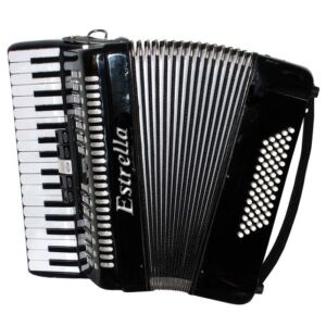 Estrella 34/60N Acordeon negro envio gratis
