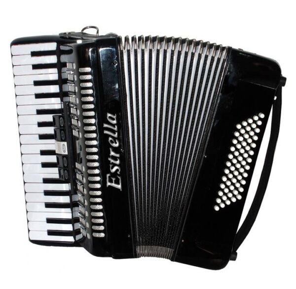 Estrella 34/60N Acordeon negro envio gratis