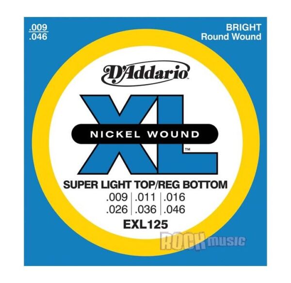 D'addario EXL125 Cuerdas guitarra electrica envio gratis