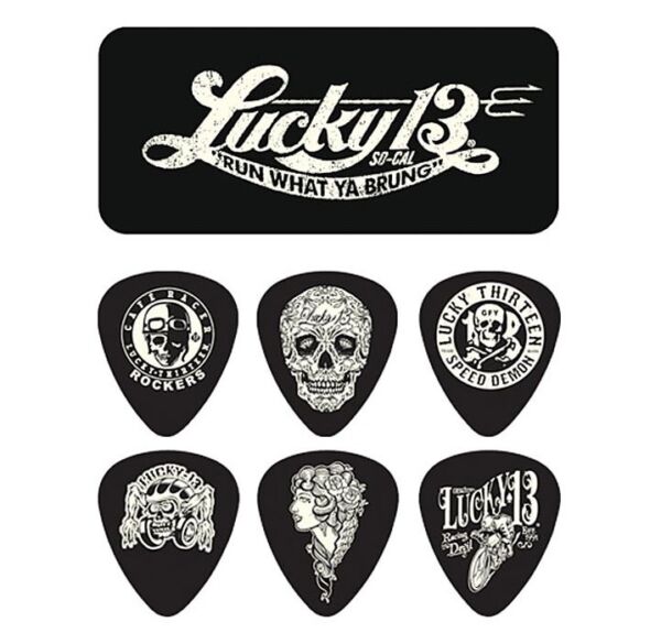 Dunlop L13CT Lucky 13 Lata puas guitarra envio gratis