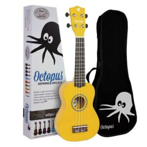 Octopus UK-205 YW Ukelele soprano amarillo envio gratis