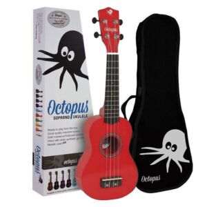 Octopus UK-205 CAR Ukelele soprano rojo envio gratis