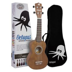 Octopus UK-205 BR  Ukelele soprano color marrón envio gratis