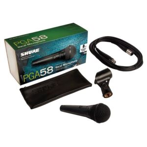 Shure PGA58 XLR Microfono vocal de mano  envio gratis