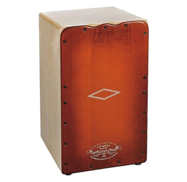 Pepote Jaleo naranja Cajon rumbero flamenco envío gratis