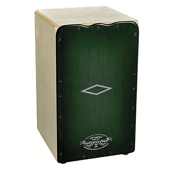 Pepote Jaleo verde Cajon rumbero flamenco envío gratis