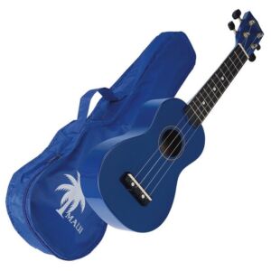 Maui MUK10-BL Ukelele  soprano azul con funda envío gratis