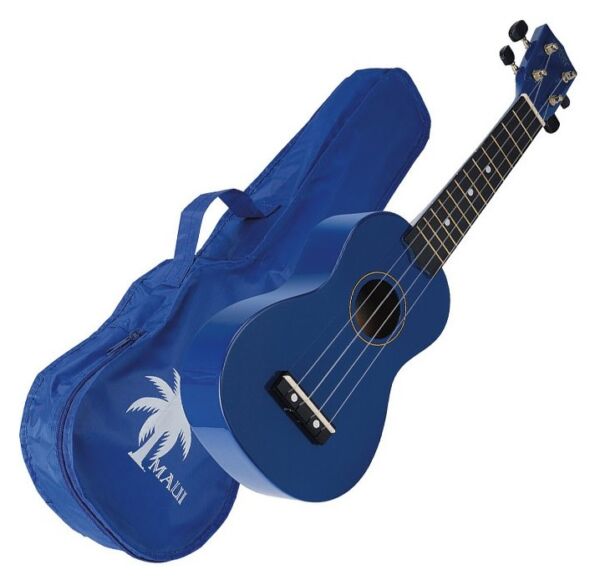 Maui MUK10-BL Ukelele soprano azul con funda envío gratis
