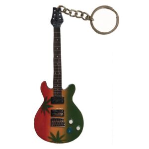 Llavero guitarra electrica Bob Marley Legend EGK-1600 envio gratis