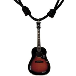 Collar guitarra miniatura Legends MNK-0165 regalo musical envío gratis correos