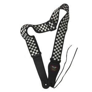 Rockyou S1203A Correa guitarra y bajo Checker board envio gratis